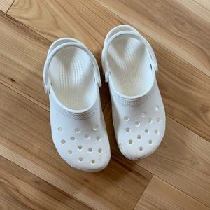White Crocs